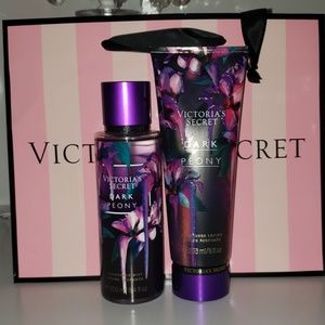New dark peony spray and lotion